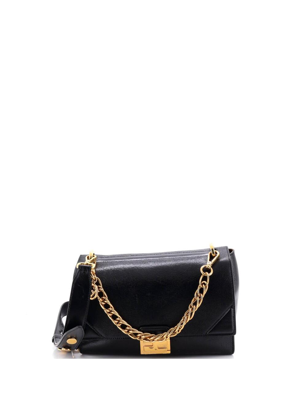 Fendi Kan U Shoulder Bag Leather Medium #349569F90B